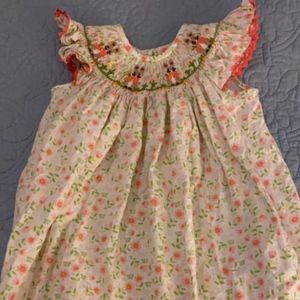 Castles & Crowns Smocked Easter Dress